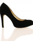 ByPublicDemand-L19-Womens-Mid-High-Stiletto-Heel-Shoes-Black-Faux-Suede-Size-7-UK-0-5