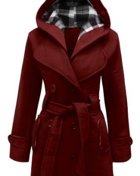 CANDY-FLOSS-NEW-LADIES-HOODED-BELTED-FLEECE-JACKET-WOMENS-COAT-WINE-SIZE-12-0