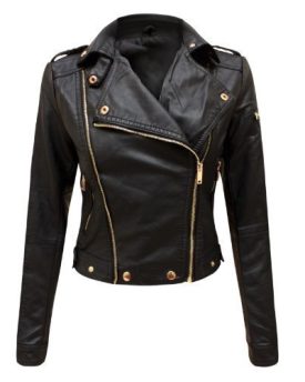 CEXI-COUTURE-CROPPED-PVC-FAUX-LEATHER-BOMBER-PU-BIKER-JACKET-COAT-BLACK-SIZE-M-0