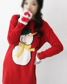 CHRISTMAS-Jumper-Cardigan-with-Lovely-Various-Patterns-of-Reindeer-Snowman-Snowflakes-Oversize-Sweater-Cardigan-Jumper-Perfect-for-Her-Snowman-SIZEUK-1012-US-M-0