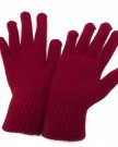CLEARANCE-WomensLadies-Winter-Gloves-One-Size-Burgundy-0-3