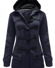 Catch-One-New-Ladies-Womens-Hood-Duffle-Trench-Hooded-Pocket-Coat-Jacket-Plus-Sizes-NAVY-8-0