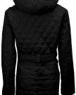 Catch-One-Womens-Ladies-Quilted-Padded-Button-Hooded-Winted-Belted-Jacket-Coat-Black-S-0-1