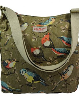 Cath-Kidston-NEW-Cotton-Washed-Messenger-Bag-Garden-Birds-Olive-0