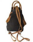 Cavalieri-Italian-Leather-Rucksack-Backpack-Shoulder-Bag-Black-Tan-0-1