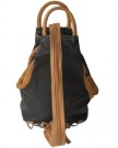Cavalieri-Italian-Leather-Rucksack-Backpack-Shoulder-Bag-Black-Tan-0-2