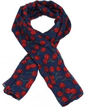 Cherry-Print-Scarf-in-Blue-0