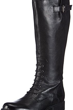Clarks-Womens-Casual-Clarks-Mullin-Clove-Leather-Boots-In-Black-Standard-Fit-Size-6-0