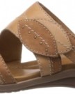 Clarks-Womens-Casual-Clarks-Reid-Shine-Leather-Sandals-In-Sand-Standard-Fit-Size-55-0-3