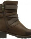 Clarks-Womens-Orinoco-Sash-Biker-Boots-Brown-Braun-Brown-Leather-Size-65-40-EU-0-4