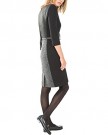 Comma-Womens-34-sleeve-Dress-Multicoloured-Mehrfarbig-greyblack-dots-99M2-14-0-0