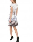 Comma-Womens-Short-Sleeve-Dress-Multicoloured-Mehrfarbig-champagner-AOP-80A1-18-0-0