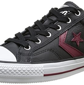 Converse-Unisex-Adult-Star-Player-Adulte-Leather-OX-Trainers-382890-8-NoirBordeaux-10-UK-44-EU-0