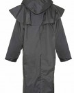 Country-Estate-Ladies-Sandringham-Full-Length-Waterproof-Fabric-Lightweight-Lined-Riding-Cape-Coat-Jacket-Trench-Coats-Macs-Lined-Detachable-Hood-Taped-Seams-Walking-Outdoors-Countrywear-Black-Size-18-0-0