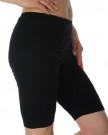 Cycling-Gym-Running-Yoga-Shorts-Summer-Leggings-Above-Knee-Length-8-Intensive-Colors-Sizes-SMLXLXXL-Large-Black-0-0