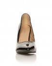 DARCY-Black-Patent-PU-Leather-Stilleto-High-Heel-Pointed-Court-Shoes-Size-UK-7-EU-40-0-3