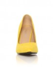 DARCY-Yellow-Faux-Suede-Stilleto-High-Heel-Pointed-Court-Shoes-Size-UK-3-EU-36-0-3