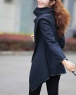 DJT-Women-Fashion-Cowl-Lapel-Asymmetric-Drape-Tunic-Fleece-Suit-Outerwear-Long-Wrap-Cardigan-Jacket-Coat-Blue-Size-L-0-2