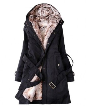 DJT-Womens-Thicken-Fur-Warm-Winter-Hoodie-Fleeces-Hoody-Outerwear-Parka-Over-Long-Jacket-Coat-Black-Size-S-0