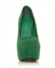 DONNA-Green-Faux-Suede-Stilleto-Very-High-Heel-Platform-Court-Shoes-Size-UK-7-EU-40-0-2
