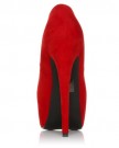 DONNA-Red-Faux-Suede-Stilleto-Very-High-Heel-Platform-Court-Shoes-Size-UK-4-EU-37-0-2