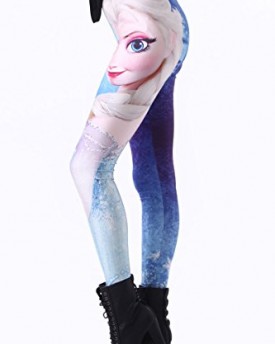 Dear-lover-Womens-Frozon-Elsa-Print-Legging-One-Size-0