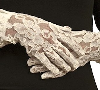 Dents-Short-Sheer-Lace-Evening-GlovesDressWedding-Gloves-with-Ruffle-Cuff-LadiesWomens-Ivory-Cream-0