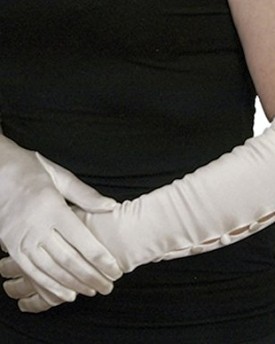 Dents-long-satin-evening-gloves-with-5-buttons-34-length-LadiesWomens-Ivory-Cream-0