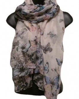 Designer-Inspired-Butterfly-Print-Scarf-Cream-Brown-Taupe-Celebrity-Butterflies-Scarves-Shawl-0