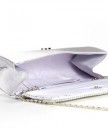 Diamante-Frill-Clutch-ladies-Chain-Evening-shoulder-Bag-wedding-carry-bag-purse-silver-0-3