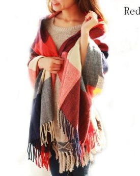 Discountfan-Winter-Long-Soft-Warm-Tartan-Check-Scarves-Wraps-for-women-Wool-Spinning-Tassel-Shawl-Long-Stole-0