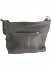 Dove-Grey-Italian-Leather-Medium-Bucket-Bag-Handbag-or-Shoulder-Bag-with-Adjustable-Strap-to-wear-Cross-Body-0-0