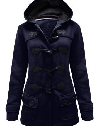 ENVY-BOUTIQUE-LADIES-HOOD-DUFFLE-TRENCH-HOODED-JACKET-NAVY-SIZE-16-0