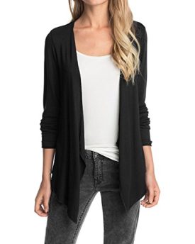 ESPRIT-Collection-Womens-Long-Sleeve-Cardigan-Black-Schwarz-BLACK-001-16-0