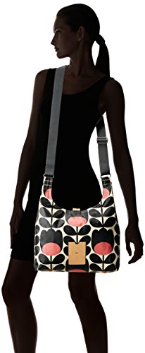 ETC by Orla Kiely Womens Messenger Bag 14AETUS044-0013-00 Jet Black - Image 7