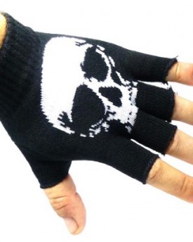 Enimay-Fingerless-Gloves-Punk-Weed-Rasta-Zebra-Skull-0