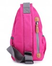 Eshow-Womens-Canvas-Travel-Cross-Body-Single-Shoulder-Chest-Pack-Pink-0-2