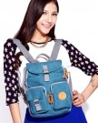 Eshow-Womens-Casual-Canvas-Daypack-Backpack-Blue-0-4