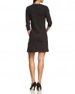 Esprit-Womens-094EE1E018-Knitted-34-Sleeve-Dress-Black-Size-8-Manufacturer-SizeX-Small-0-0