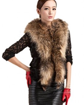 Etosell-Women-Faux-Fox-Fur-Shawl-Waistcoat-Sleeveless-Fur-Coat-Jacket-Black-S-0