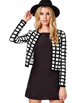 Etosell-Womens-Casual-Collarless-Long-Sleeve-Short-Jacket-Plaid-Coat-Outerwear-0