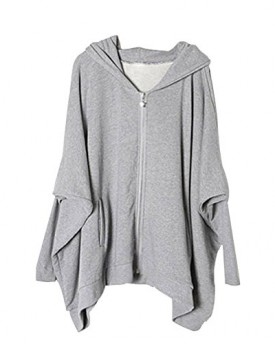 Etosell-Womens-Oversized-Jacket-Batwing-Sleeve-Sweater-Zipper-Hooded-Coat-Outwear-0