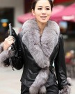 Etosell-Womens-Winter-Warm-Slim-Faux-Leather-Coat-Jacket-With-Fox-Fur-Collar-XL-0-3