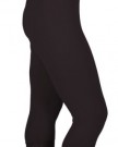 EyeCatchClothing-Crop-Leg-Pull-on-Womens-Leggings-with-Lace-Detail-Black-ML-0-1