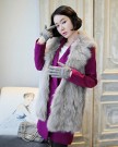 FINEJO-Long-Jacket-Womens-Coat-Faux-Fur-Warm-101418-Vest-Tops-Overcoat-Winter-WST-0-1