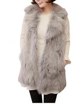 FINEJO-Long-Jacket-Womens-Coat-Faux-Fur-Warm-101418-Vest-Tops-Overcoat-Winter-WST-0
