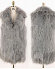 FINEJO-Long-Jacket-Womens-Coat-Faux-Fur-Warm-101418-Vest-Tops-Overcoat-Winter-WST-0-3