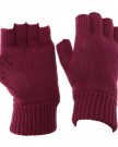 FLOSO-LadiesWomens-Thinsulate-Thermal-Fingerless-Winter-Gloves-3M-40g-One-size-Pink-0-0