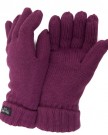 FLOSO-LadiesWomens-Thinsulate-Winter-Knitted-Gloves-3M-40g-One-size-Navy-0-2