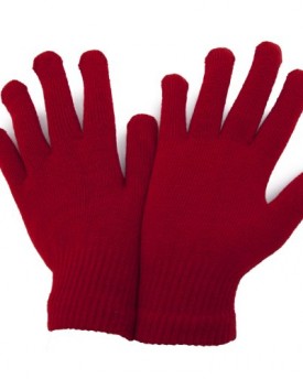FLOSO-Unisex-Magic-Gloves-One-Size-Red-0